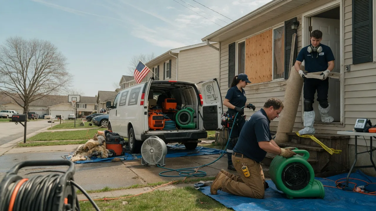 Water Damage Restoration in Mittie, LA near me